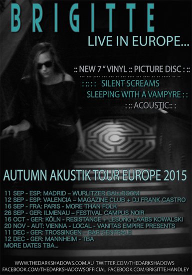 BRIGITTE - SILENT SCREAMS AKUSTIK TOUR EUROPE 2015